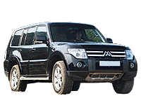 Fullsize SUV 4WD mitsubishi pajero
