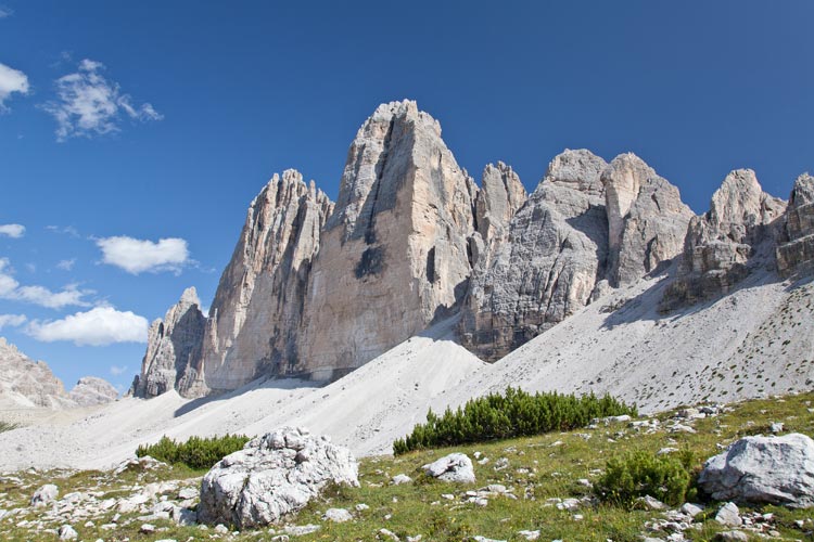 Alpenüberquerung zu den Drei Zinnen in Südtirol