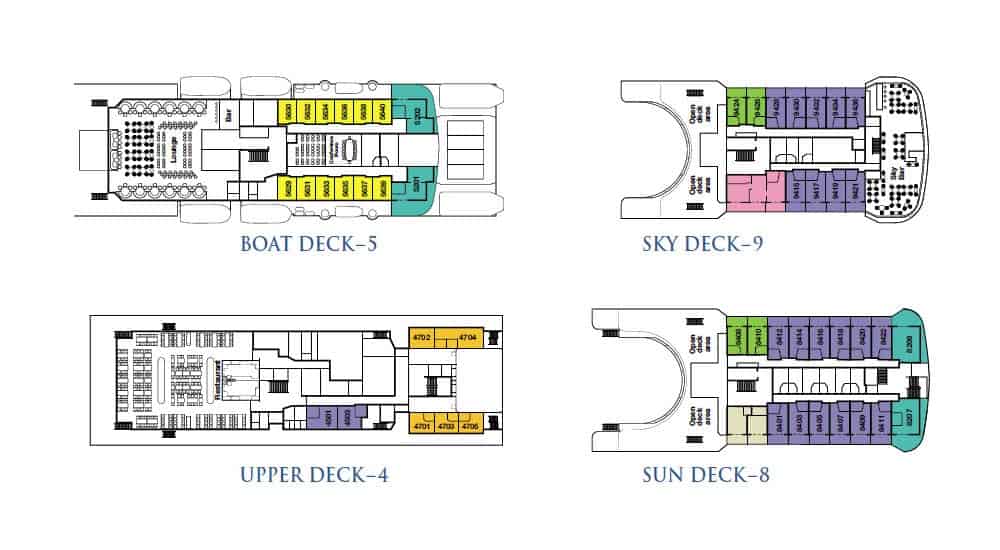 Aranui 5 Deckplan