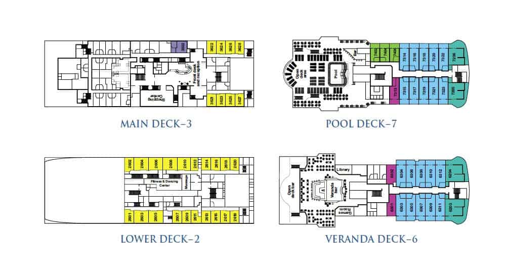 Aranui 5 Deckplan