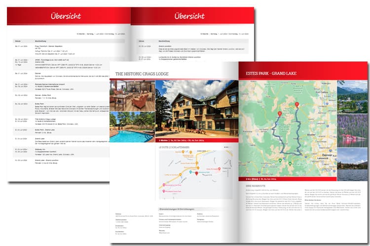 Ihr persönliches Roadbook zur Reise